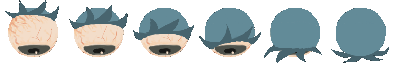 Player character sprite sheet for Blink