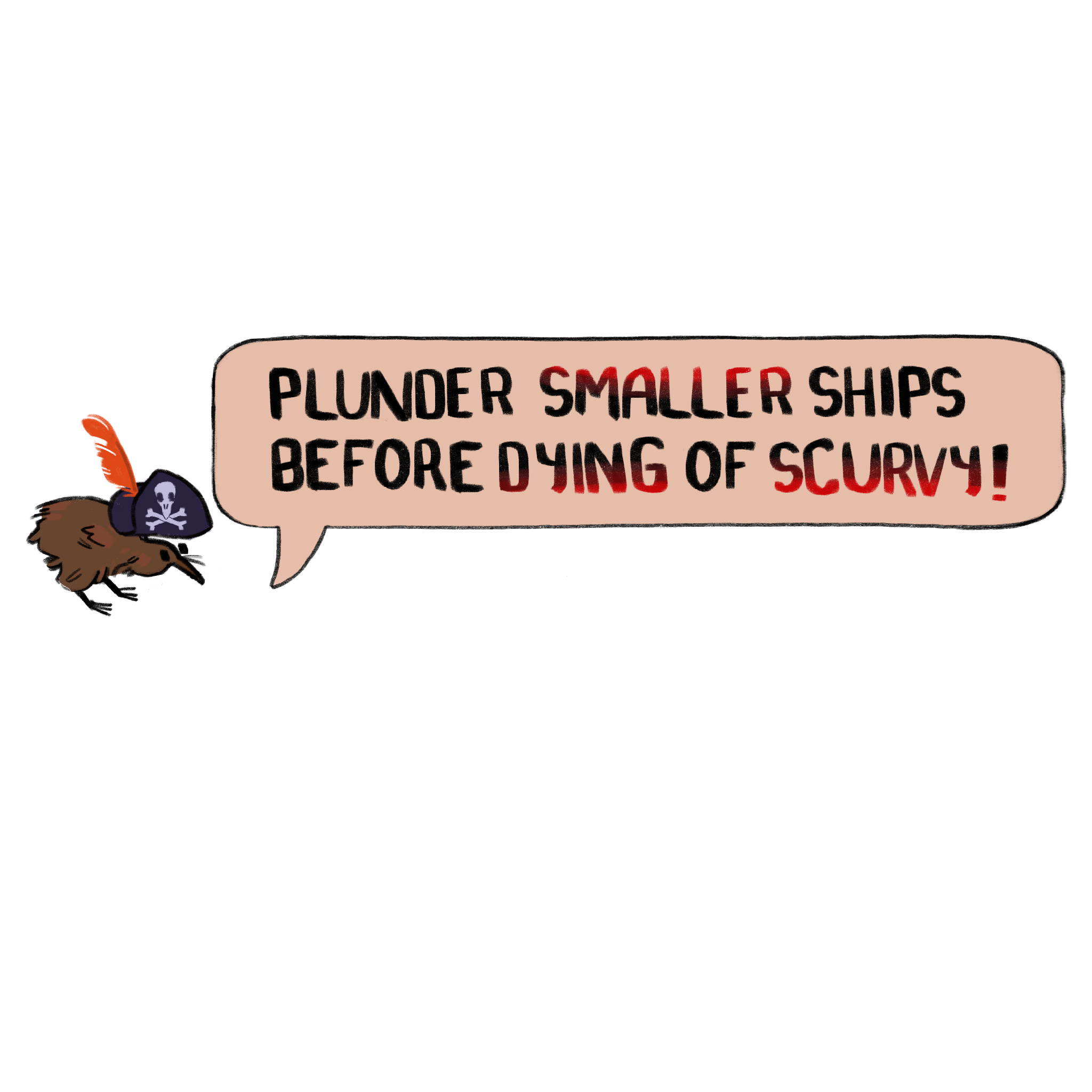 In-game instructions screen for Kiwi Kapitan