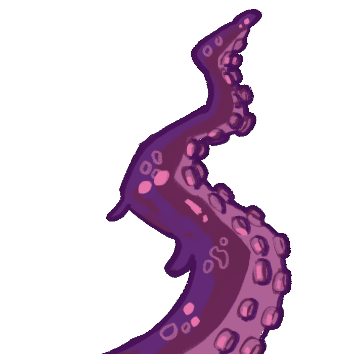 Tentacle hazard animation in Kiwi Kapitan