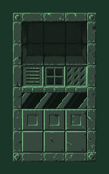 Tile-mapped dungeon layout in Lethal Science Project