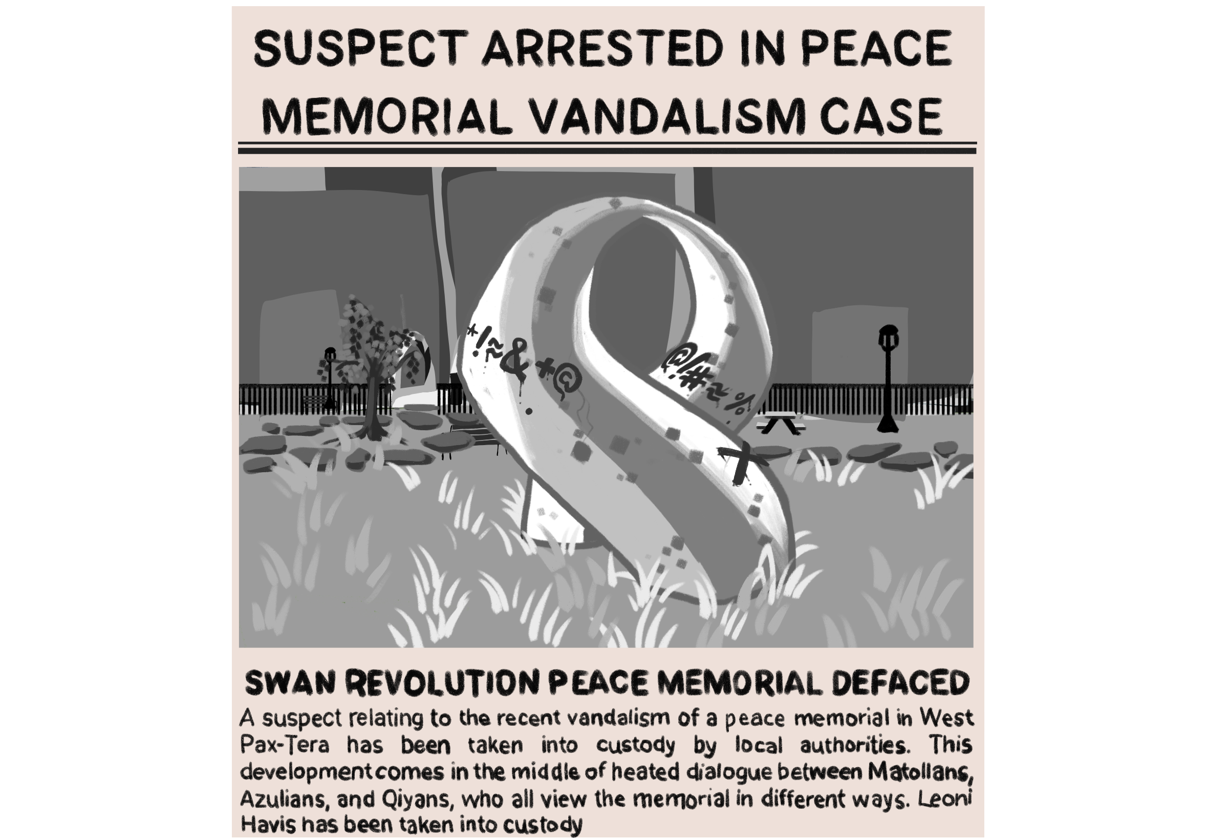 Peaceland character or prop asset art