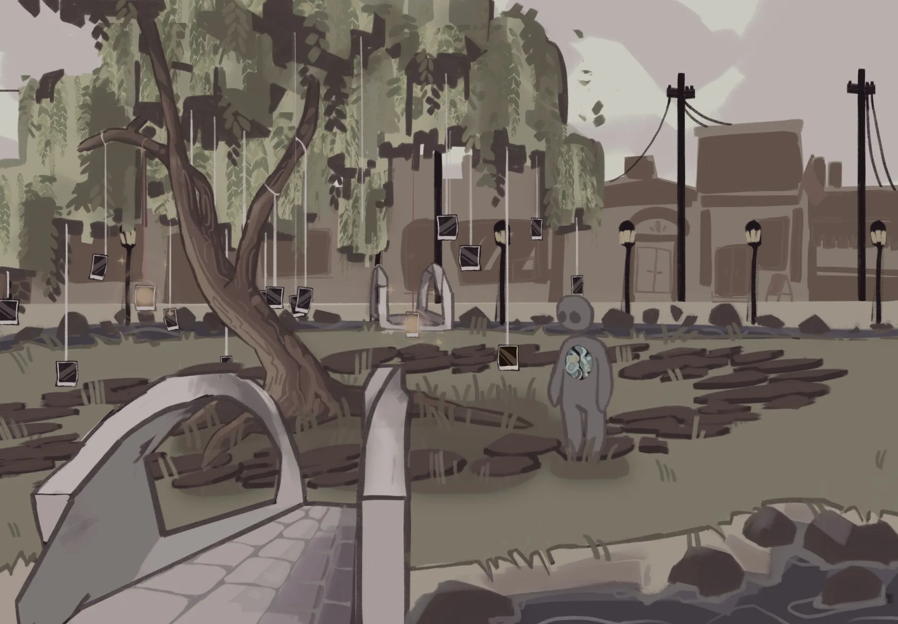 Peaceland in-engine screenshot, alternate angle
