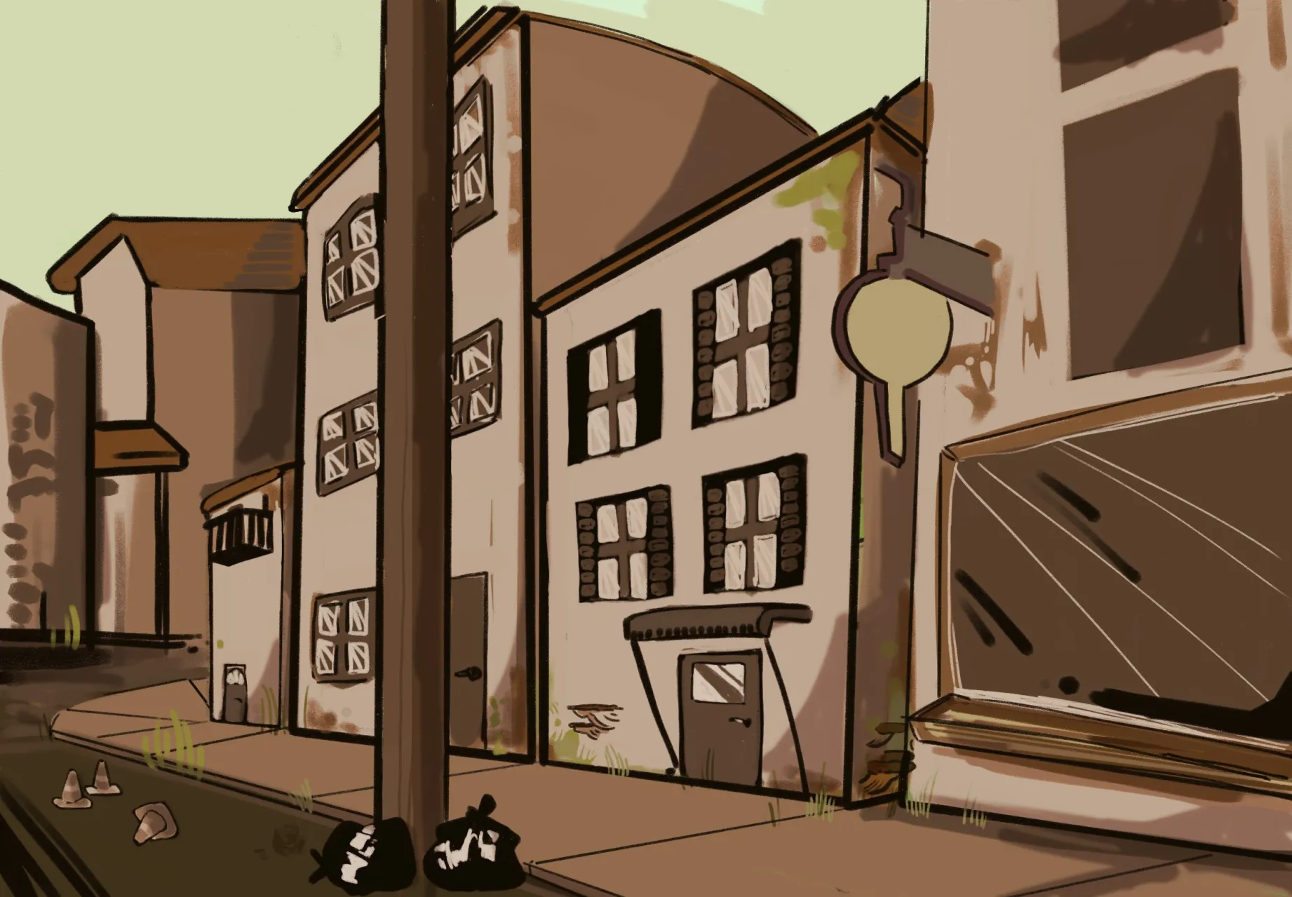 Peaceland concept art