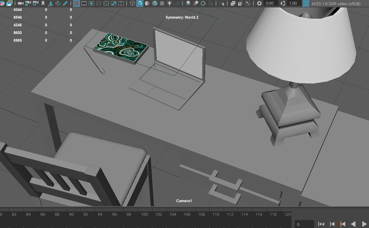 Peaceland level greybox layout