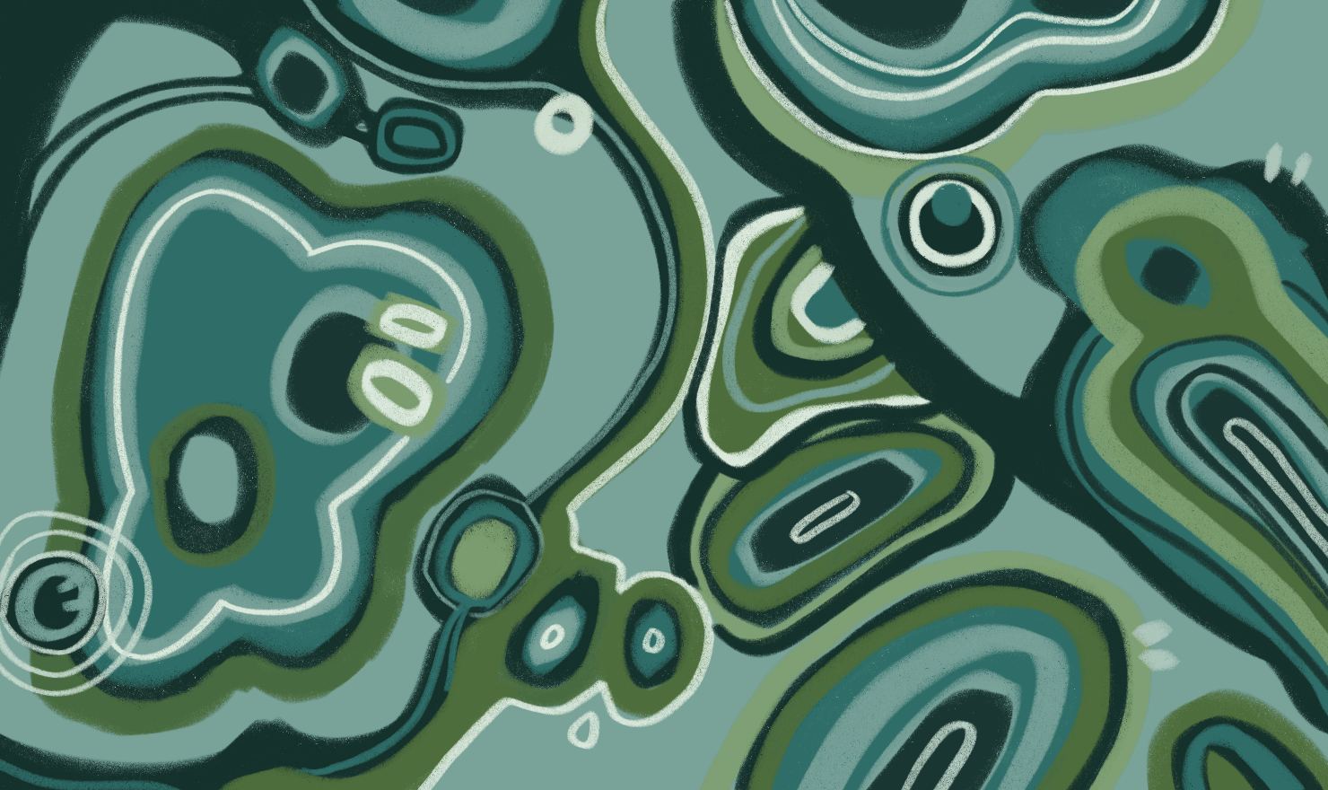 Peaceland malachite monument animation